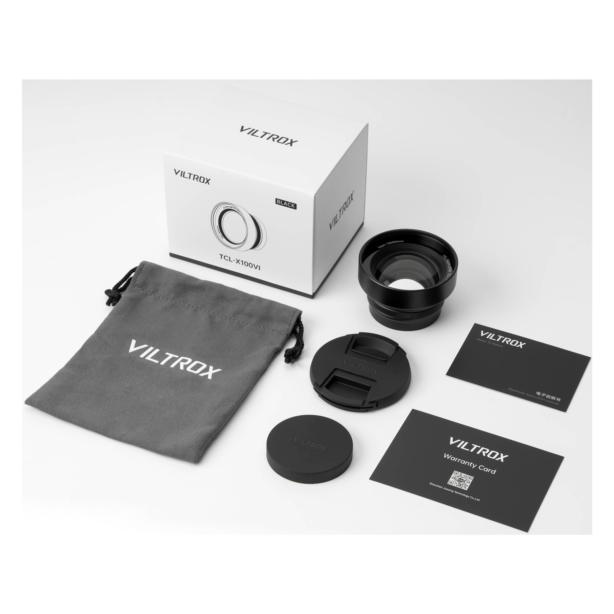 Телеконвертер Viltrox TCL-X100VI для Fujifilm X100 серии, черный