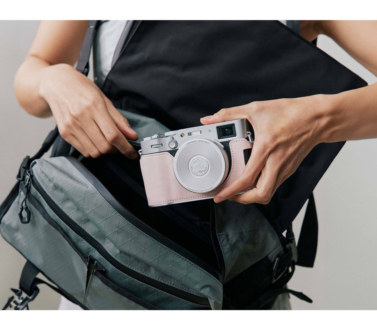 Крышка для объектива Tilta Lens Cap Fujifilm X100V / X100VI, серебристая