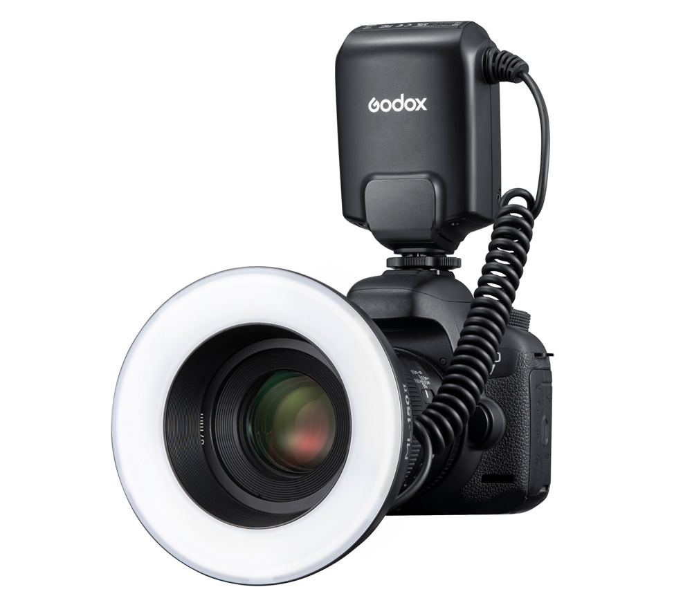 Кольцевая вспышка Godox ML-150 II, универсальная
