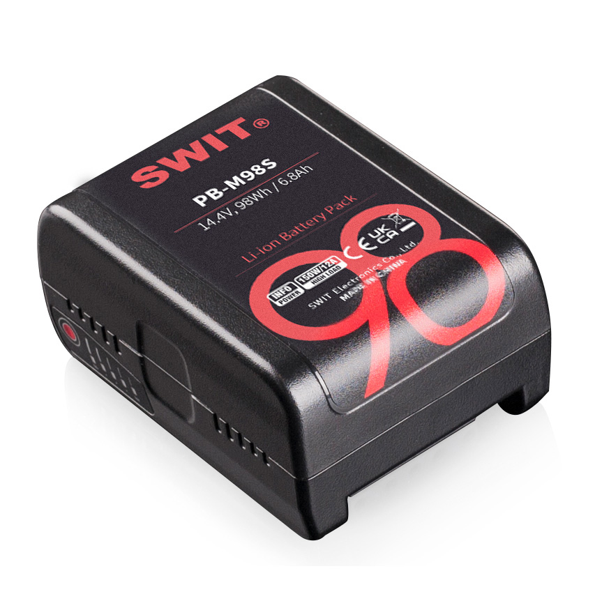 Аккумулятор SWIT PB-M98S V-Mount Pocket, 98 Втч, D-Tap, USB-A