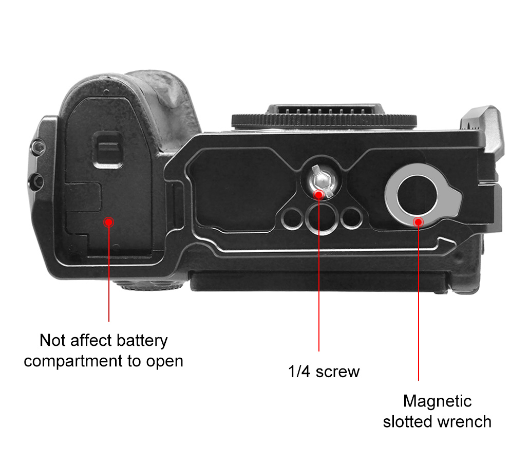 Клетка Puluz PU3116B Metal Camera Cage для Panasonic Lumix S5 II / S5 IIX