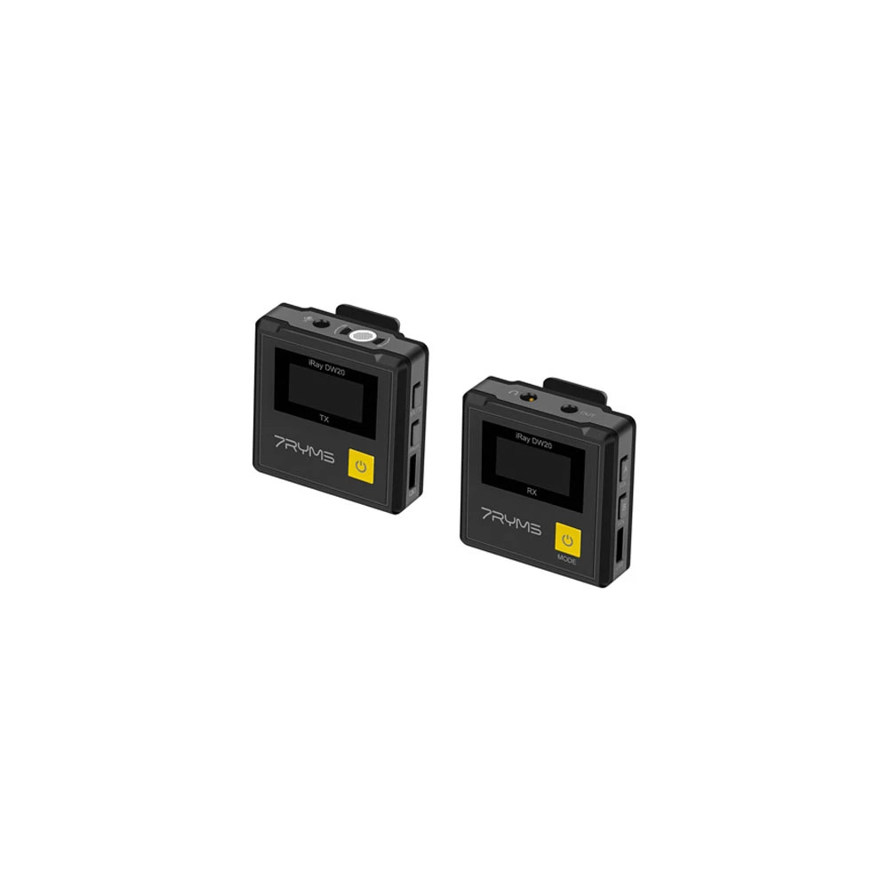 Беспроводная система 7Ryms iRay DW20 (B) Black, 2,4 ГГц, 1TX+1RX
