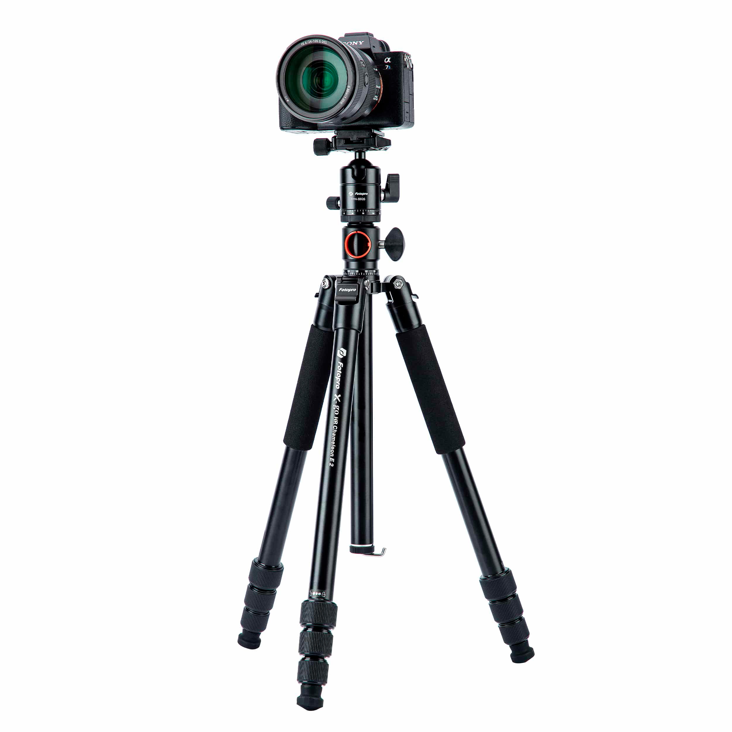 Штатив Fotopro X-Go HR Chameleon E 2, с поворотной колонной (уцененный)