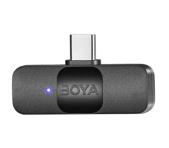 Беспроводная система Boya BY-V20, 2.4 ГГц, TX+TX+RX, USB-C (уцененный)