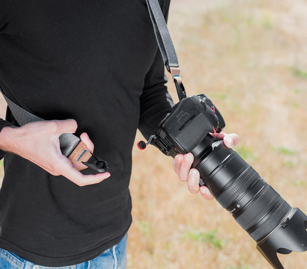 Ремень Peak Design Camera Strap Slide, серый (Ash)