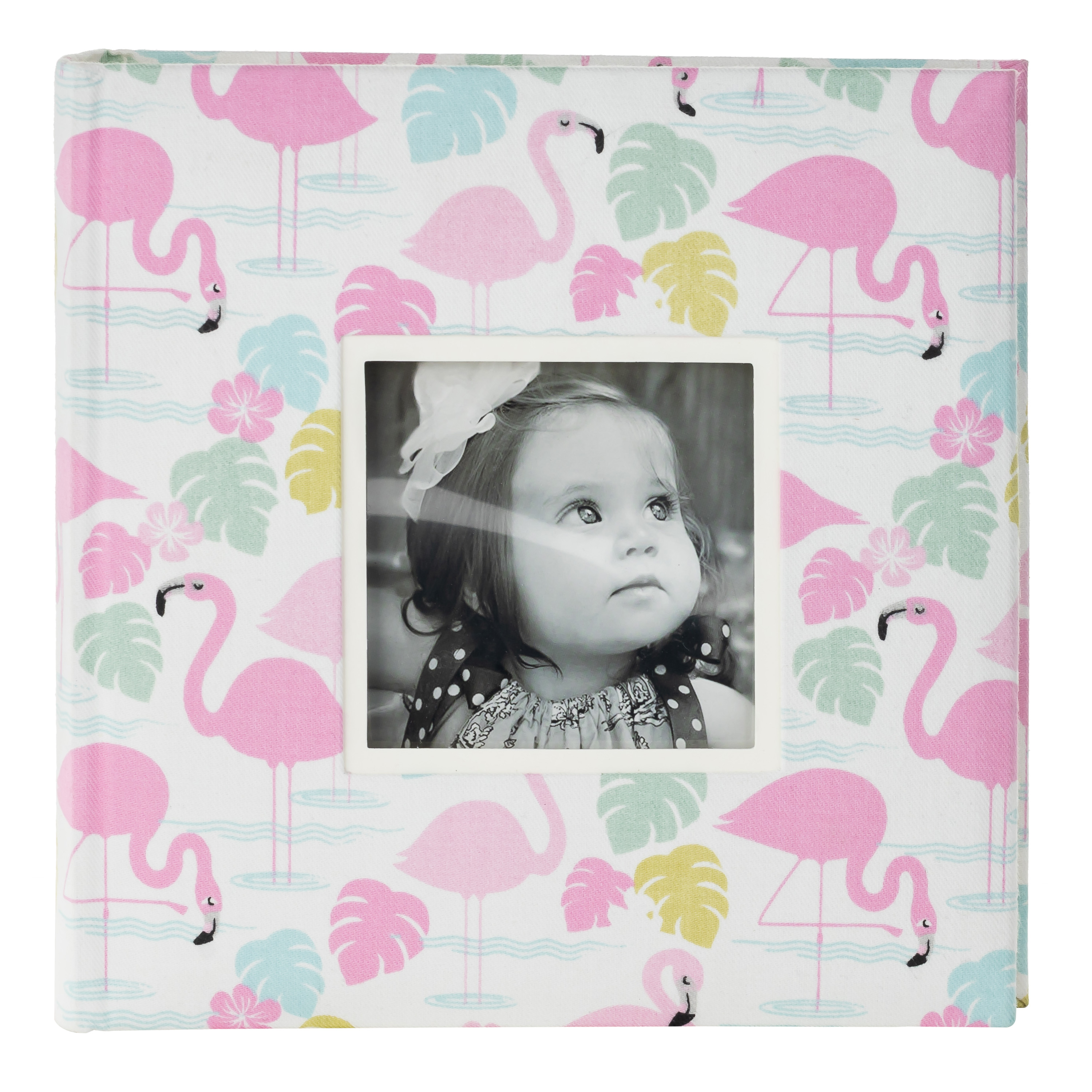 Фотоальбом Fotografia 10x15 см 200 фото, книжный переплет, детский, «Фламинго», FA-EBBM200-822