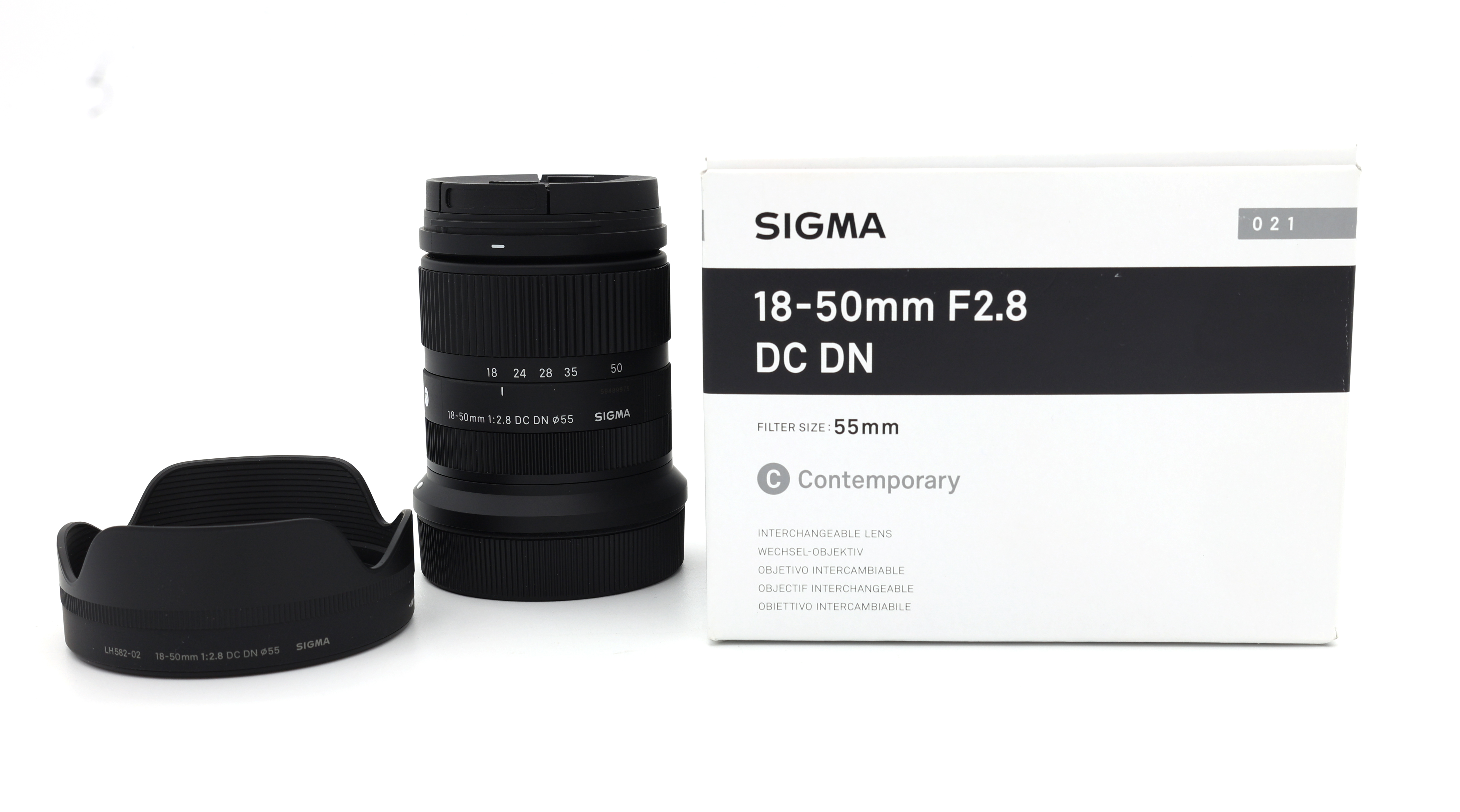 Объектив Sigma 18-50mm f/2.8 DC DN C Canon RF-Mount (состояние 5-) (б/у)