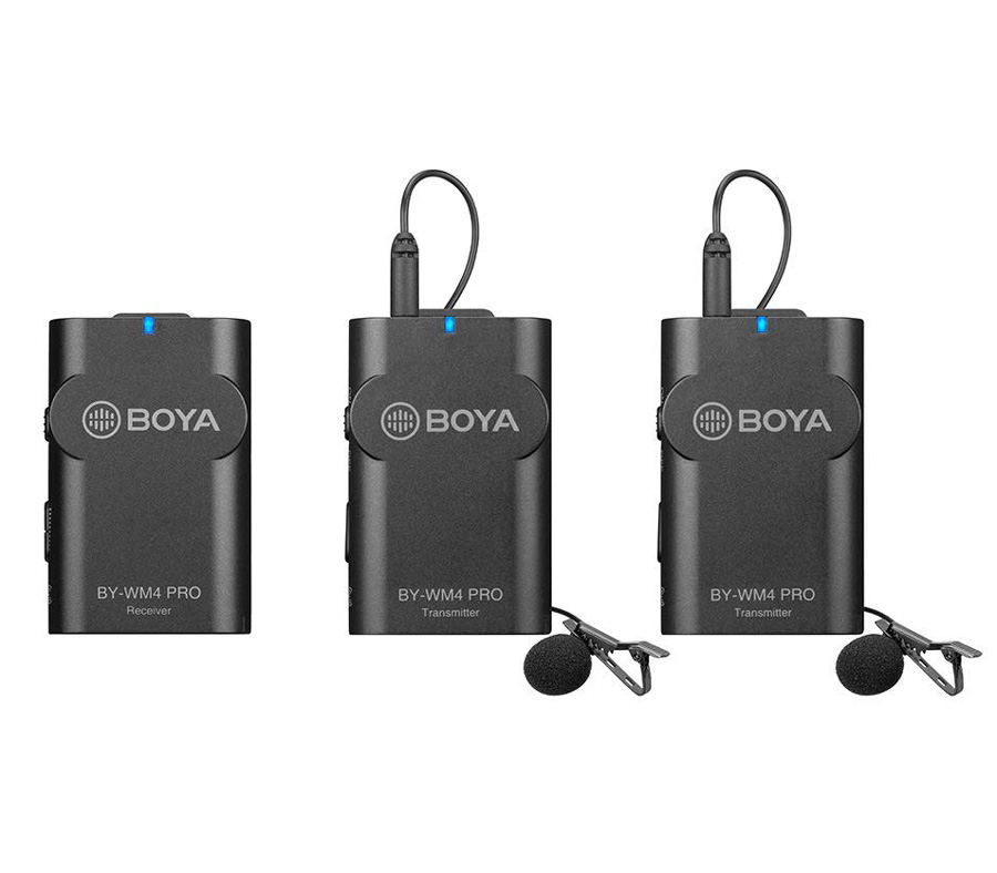Беспроводная система Boya BY-WM4 Pro-K2, цифровая, 2.4 ГГц (уцененный)