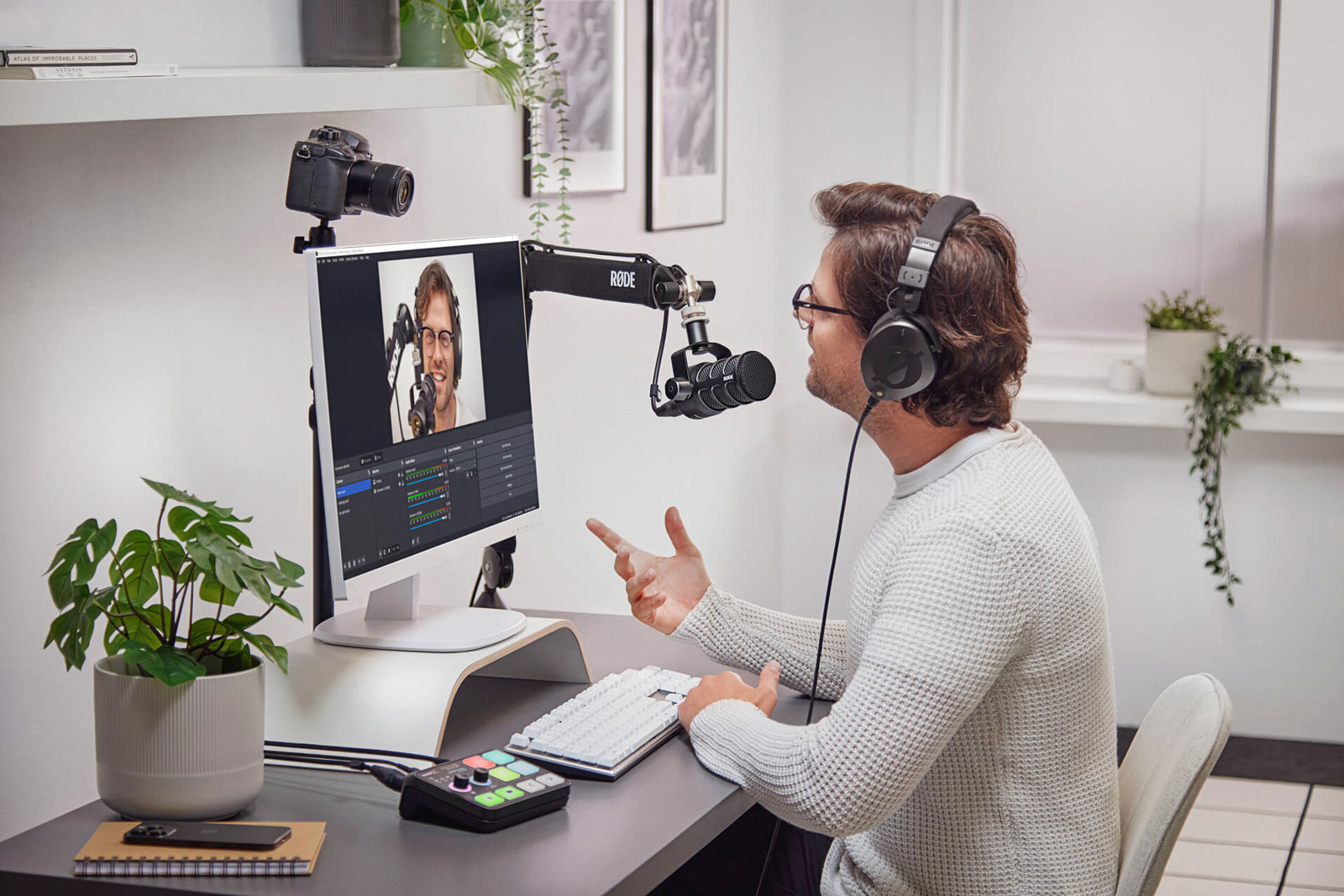 Микрофон RODE PodMic USB, динамический, USB-C / XLR