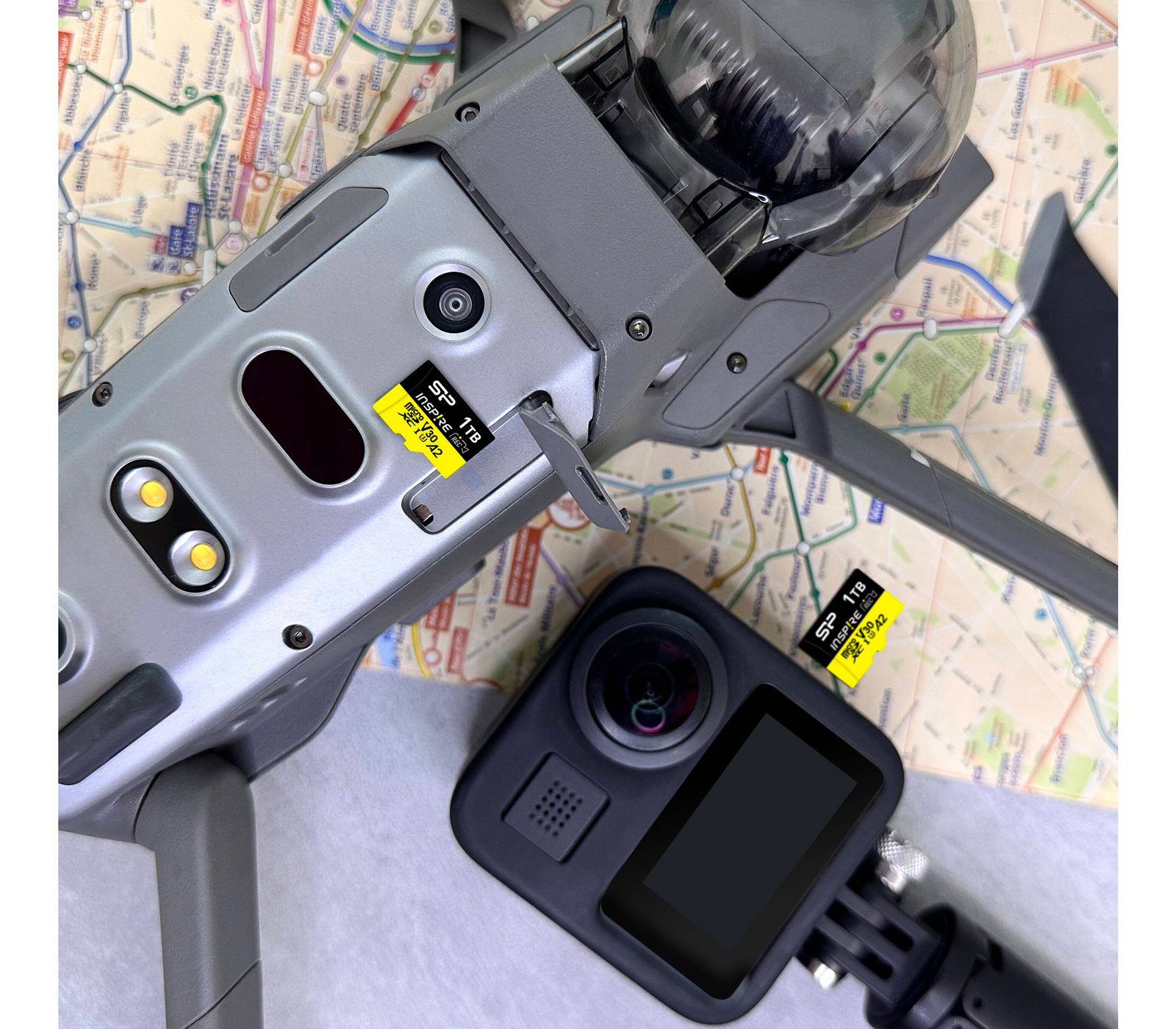 Карта памяти Silicon Power MicroSDXC 128GB Inspire UHS-I V30 / U3 A2 170/150MB/s