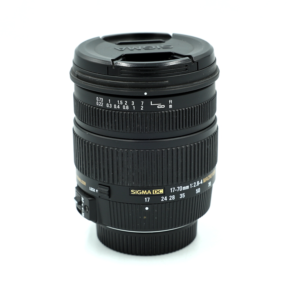 Объектив Sigma AF 17-70mm f/2.8-4 DC OS Macro HSM Nikon F (состояние 5-) (б/у)