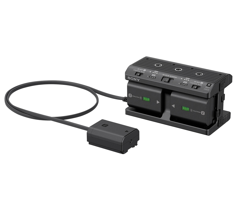 Комплект Sony NPA-MQZ1K: блок питания / зарядное устройство + 2 NP-FZ100