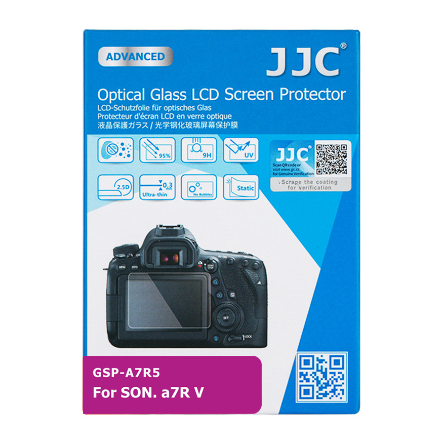 Защитное стекло JJC для Sony A7 V, A7R V, A7R VI, A1 II