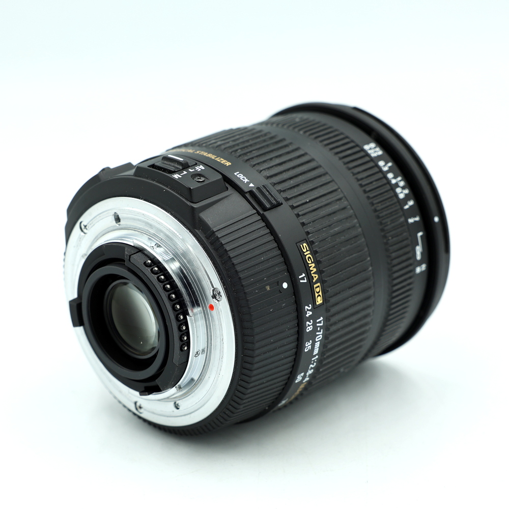 Объектив Sigma AF 17-70mm f/2.8-4 DC OS Macro HSM Nikon F (состояние 5-) (б/у)