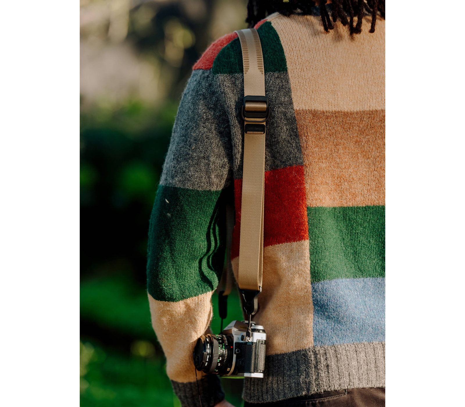 Ремень Peak Design Camera Strap Slide Lite, коричневый (Coyote) (уцененный)