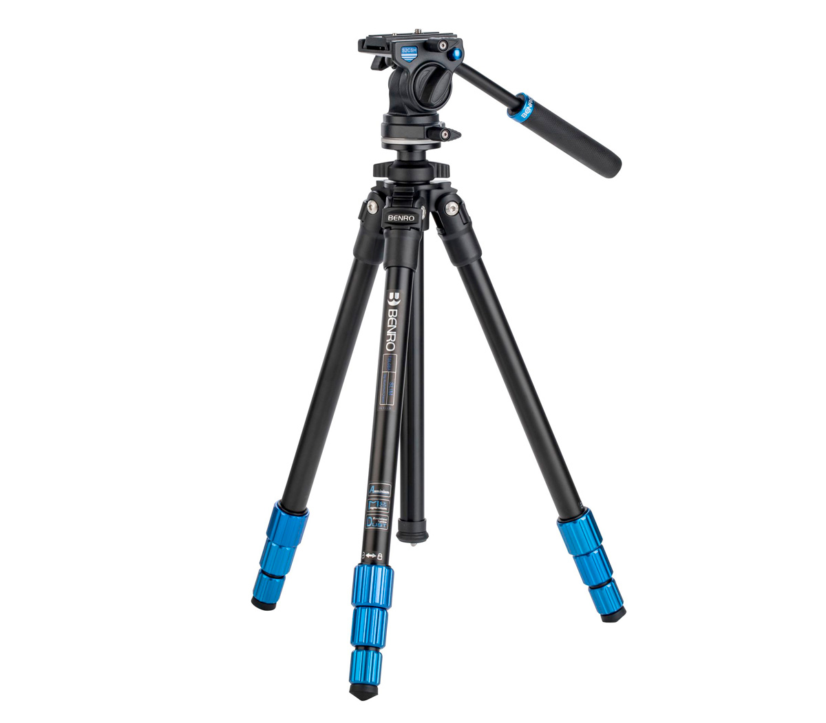 Штатив Benro Slim Tripod Kit, с видеоголовкой (TSL08AS2CSH)