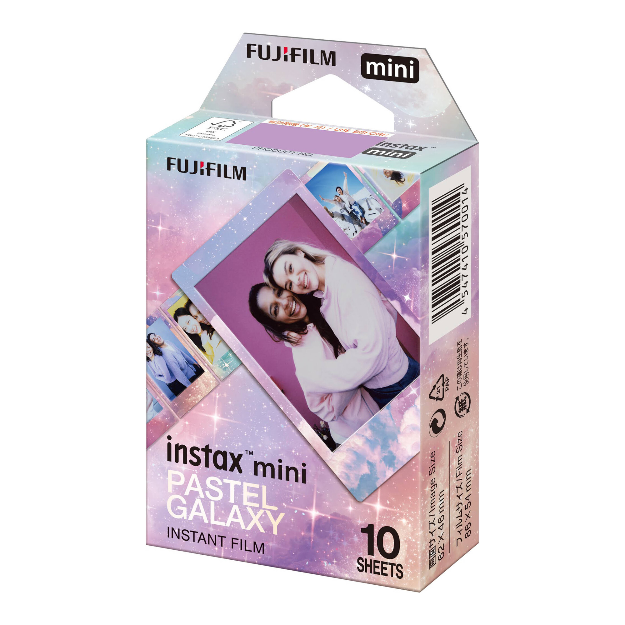 Картридж Fujifilm Instax Mini Pastel Galaxy, 10 снимков