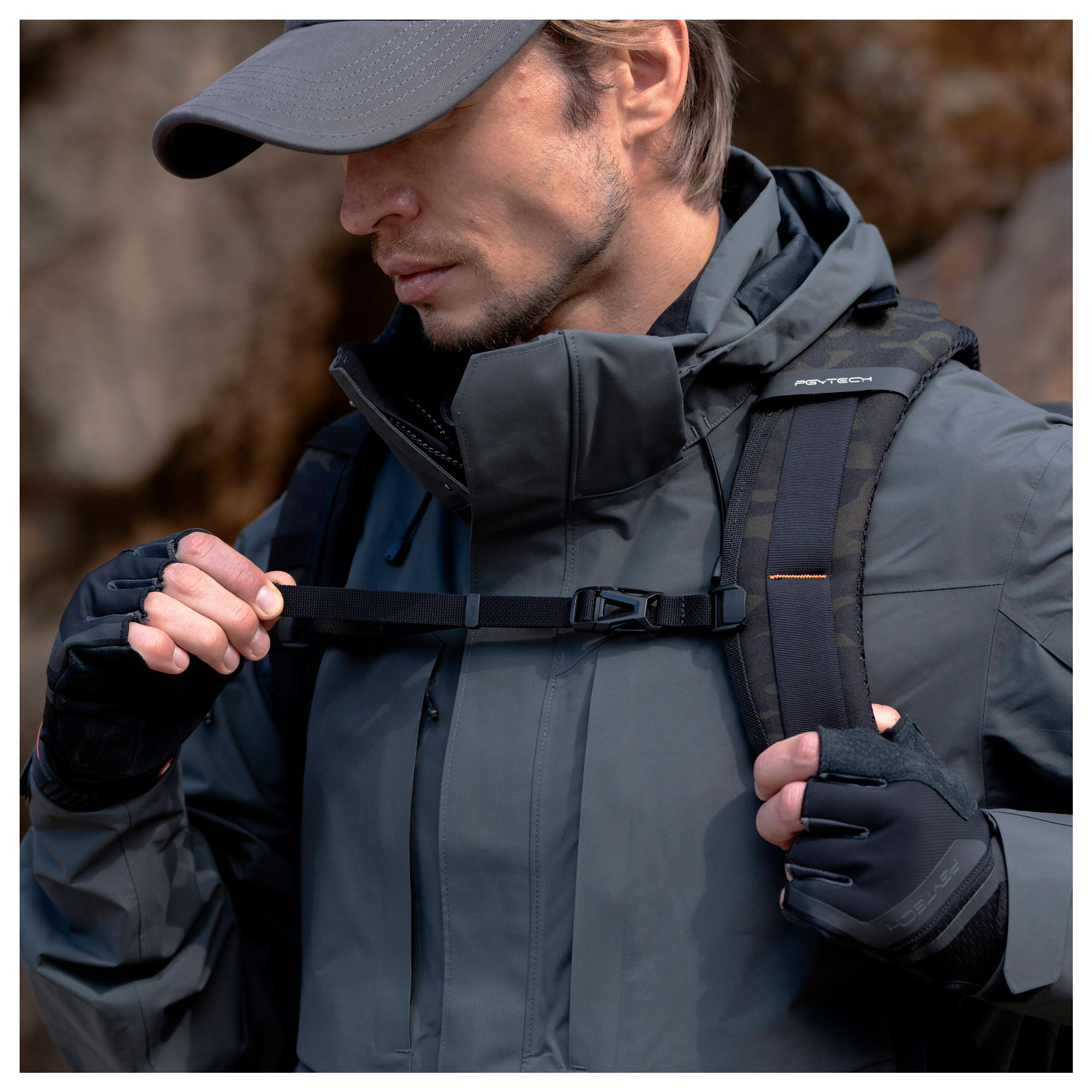 Рюкзак PGYTECH OneMo Tactical Backpack 35L, цвет Dark Night Camo