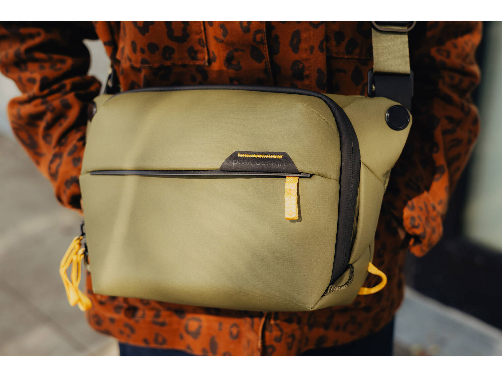 Сумка Peak Design The Everyday Sling 3L, цвет Kelp, оливковый