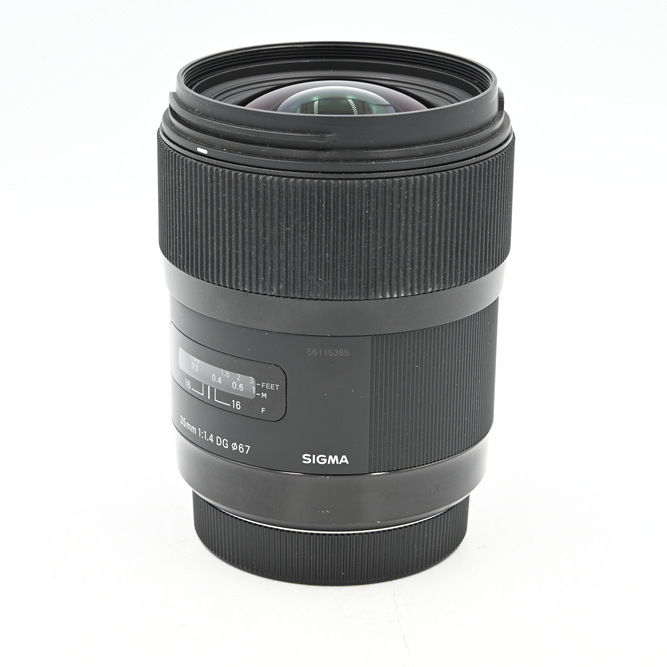 Объектив Sigma 35mm f/1.4 DG HSM Art Canon EF (cocтояние 5-) (б/у)