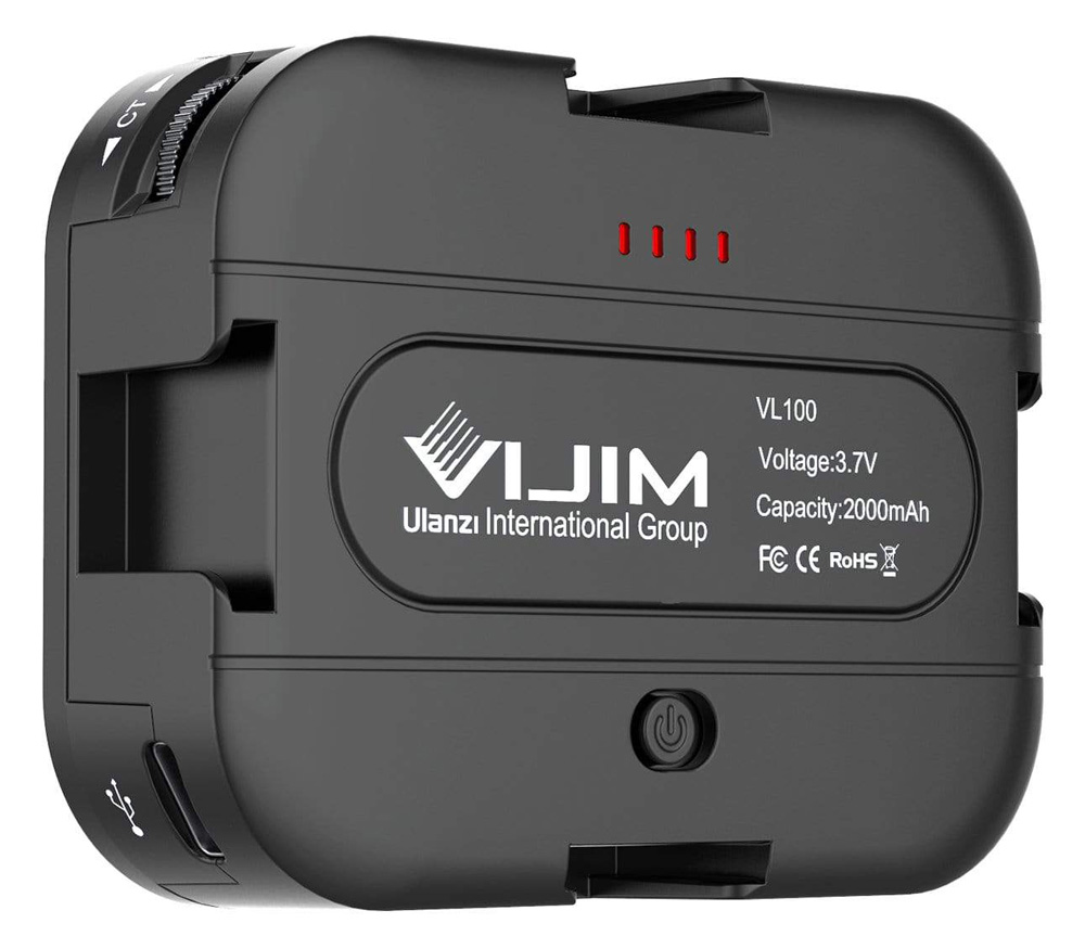 Осветитель Ulanzi VIJIM VL-100C Pocket LED, 6 Вт, 3200-6500К, светодиодный