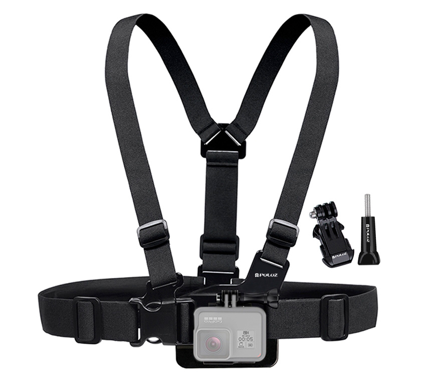 Крепление для экшен-камеры Puluz PU26 Belt Chest Strap нагрудное