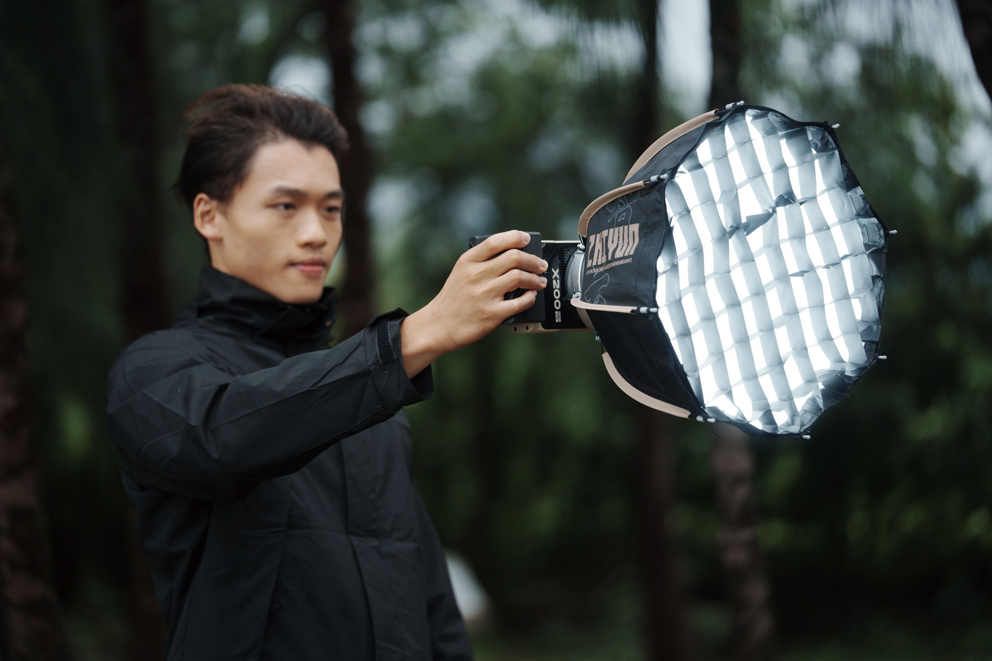 Осветитель Zhiyun MOLUS X200 PLX114, 2700-6500К, 200 Вт, Standard kit