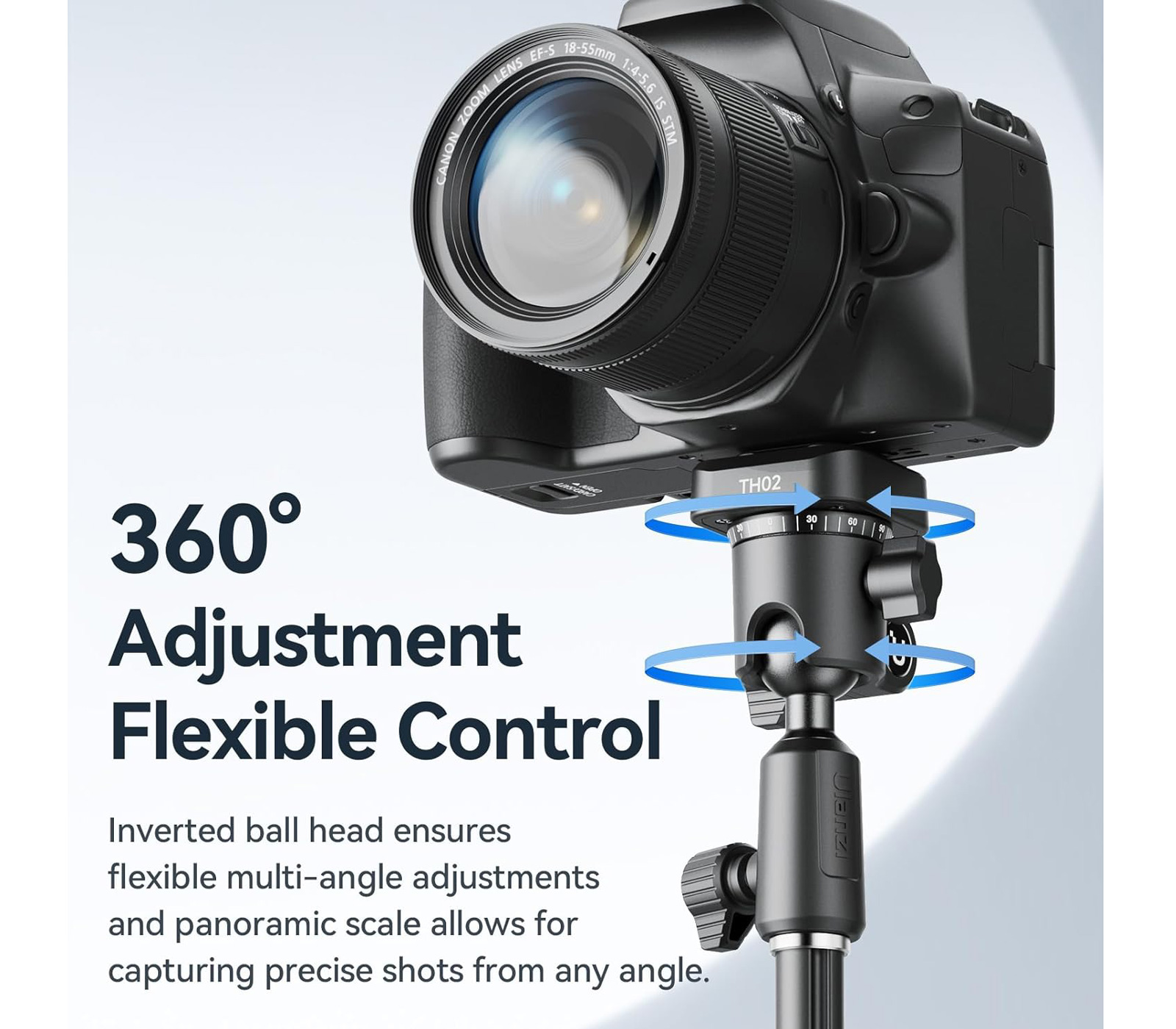 Шаровая голова Ulanzi TH02 Uka с креплением на студийную стойку, до 2.5 кг