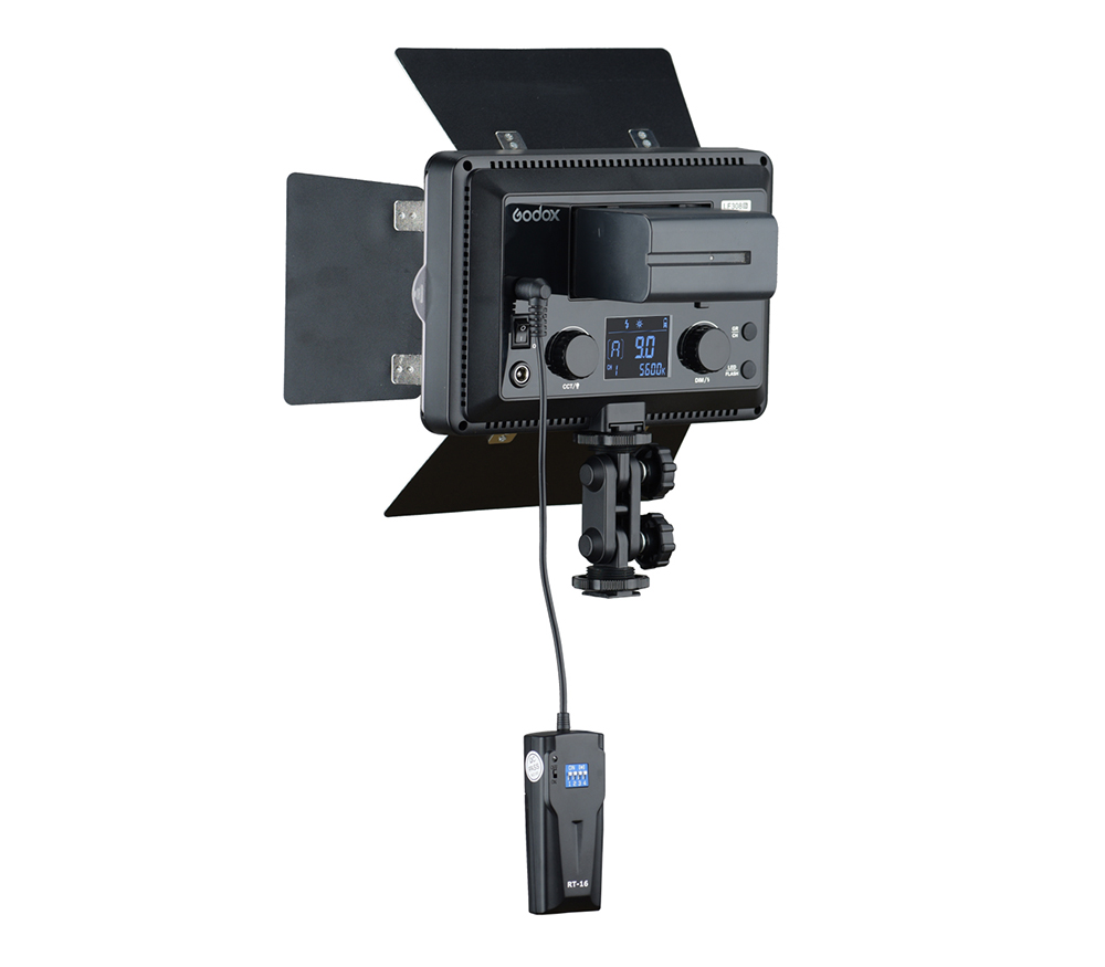 Осветитель Godox LF308D, светодиодный, 18 Вт, 5600К, накамерный с функцией вспышки (без пульта)