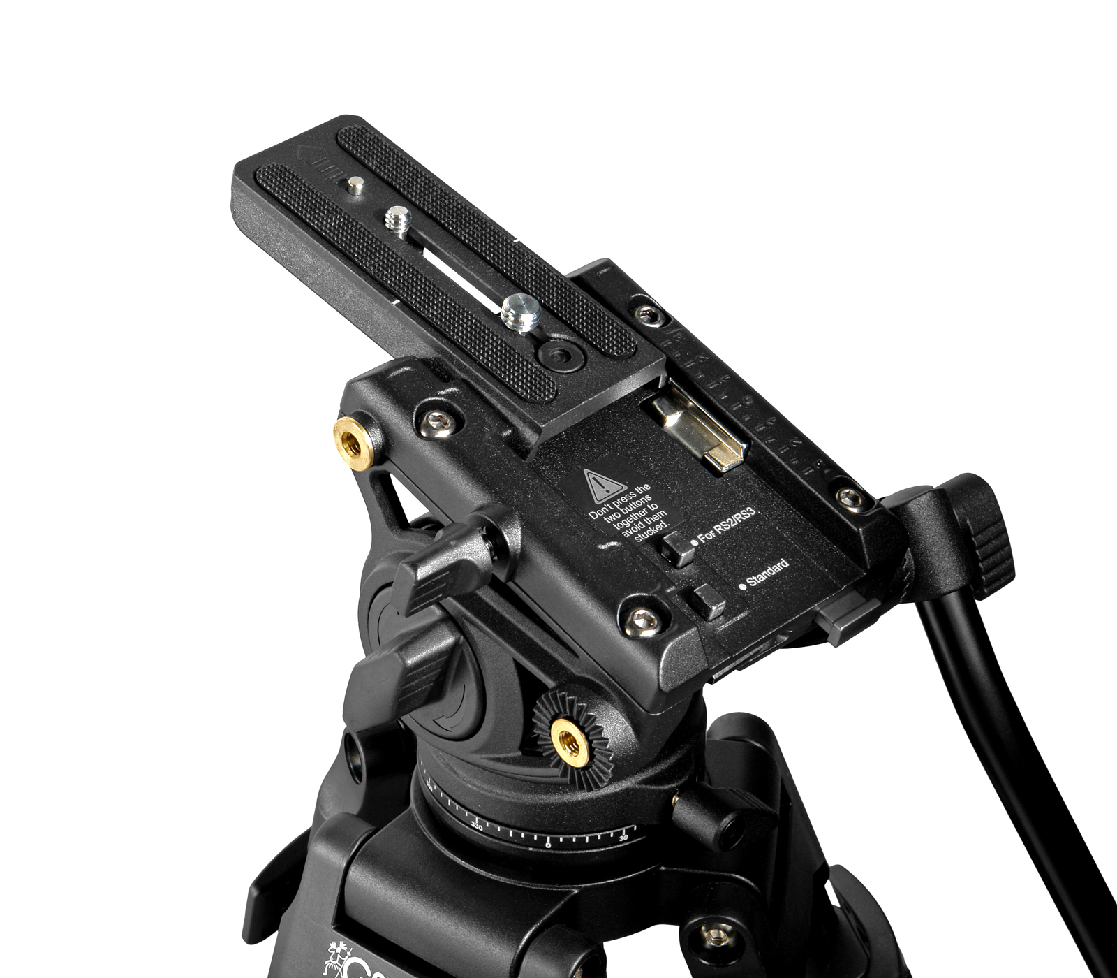 Штатив GreenBean HDV Elite 419X, с видеоголовкой, алюминий