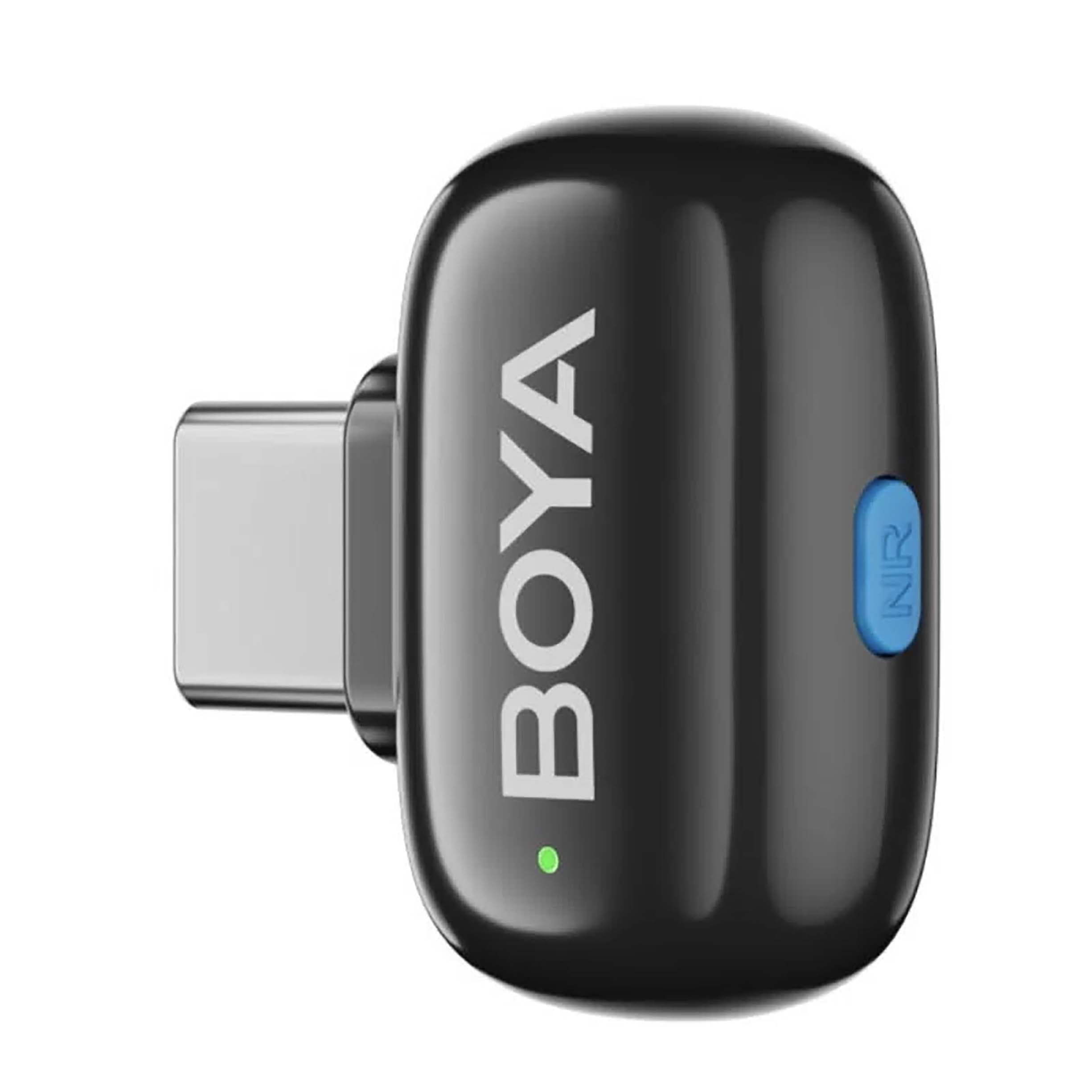 Беспроводная микрофонная радиосистема Boya BOYAMINI 2, ультракомпактная, двухканальная, USB-C