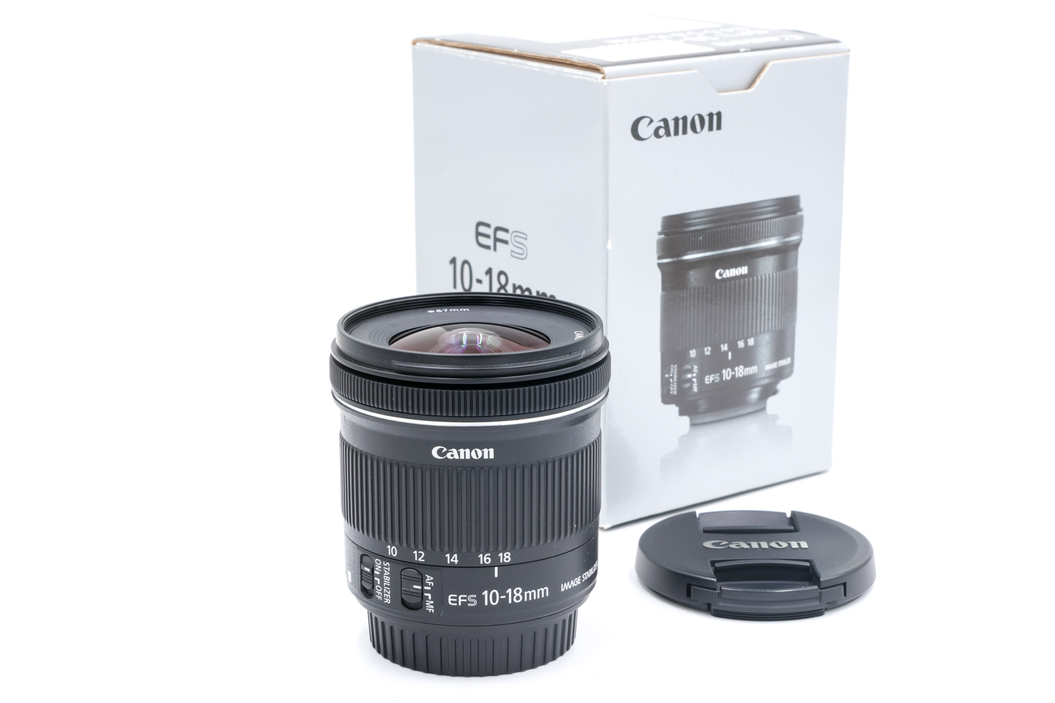 Объектив Canon EF-S 10-18mm f/4.5-5.6 IS STM (состояние 5) (б/у)
