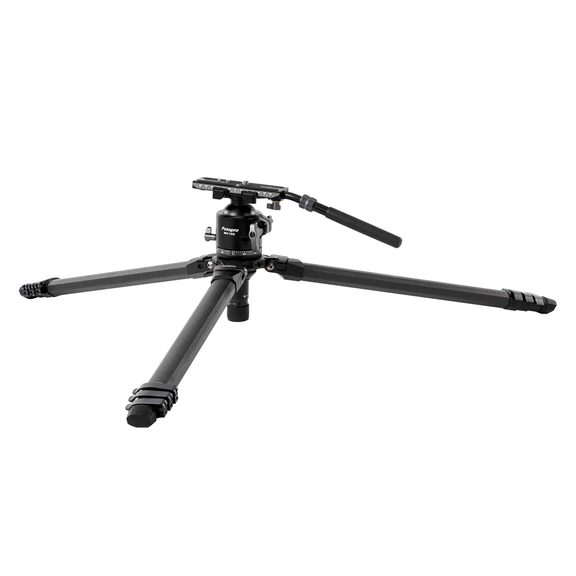 Штатив Fotopro Origin O-10, голова MH-13Q, серый, карбоновый, до 8 кг