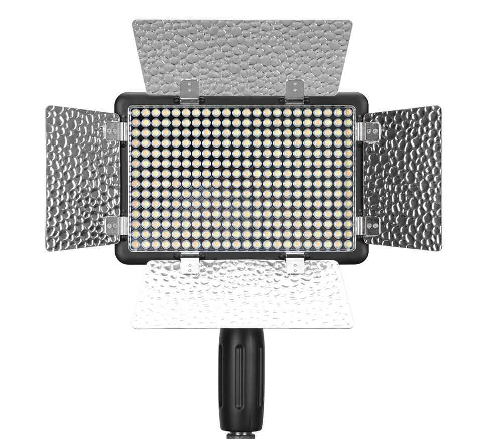 Осветитель Godox LF308D, светодиодный, 18 Вт, 5600К, накамерный с функцией вспышки (без пульта)