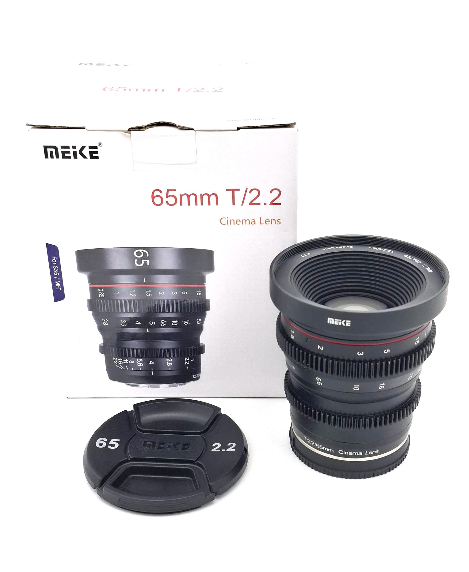 Объектив Meike 65mm T2.2 Sony E (состояние 5) (б/у)