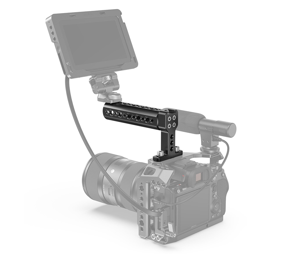 Ручка верхняя SmallRig 1638C Top Handle с башмаком, на 2 винта 1/4"