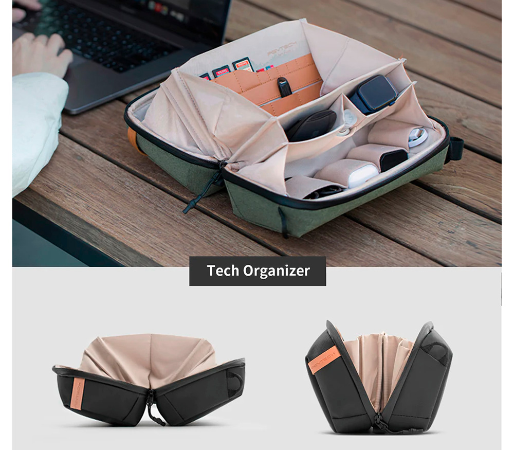 Чехол-органайзер PGYTECH Tech Organizer Smoky Grey