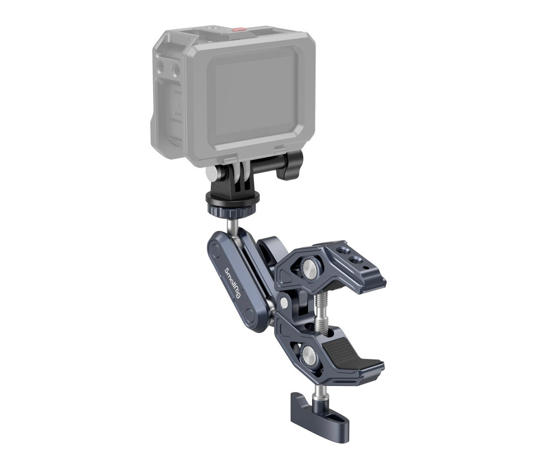 Держатель SmallRig 3757B струбцина с кронштейном + адаптер для экшен-камер