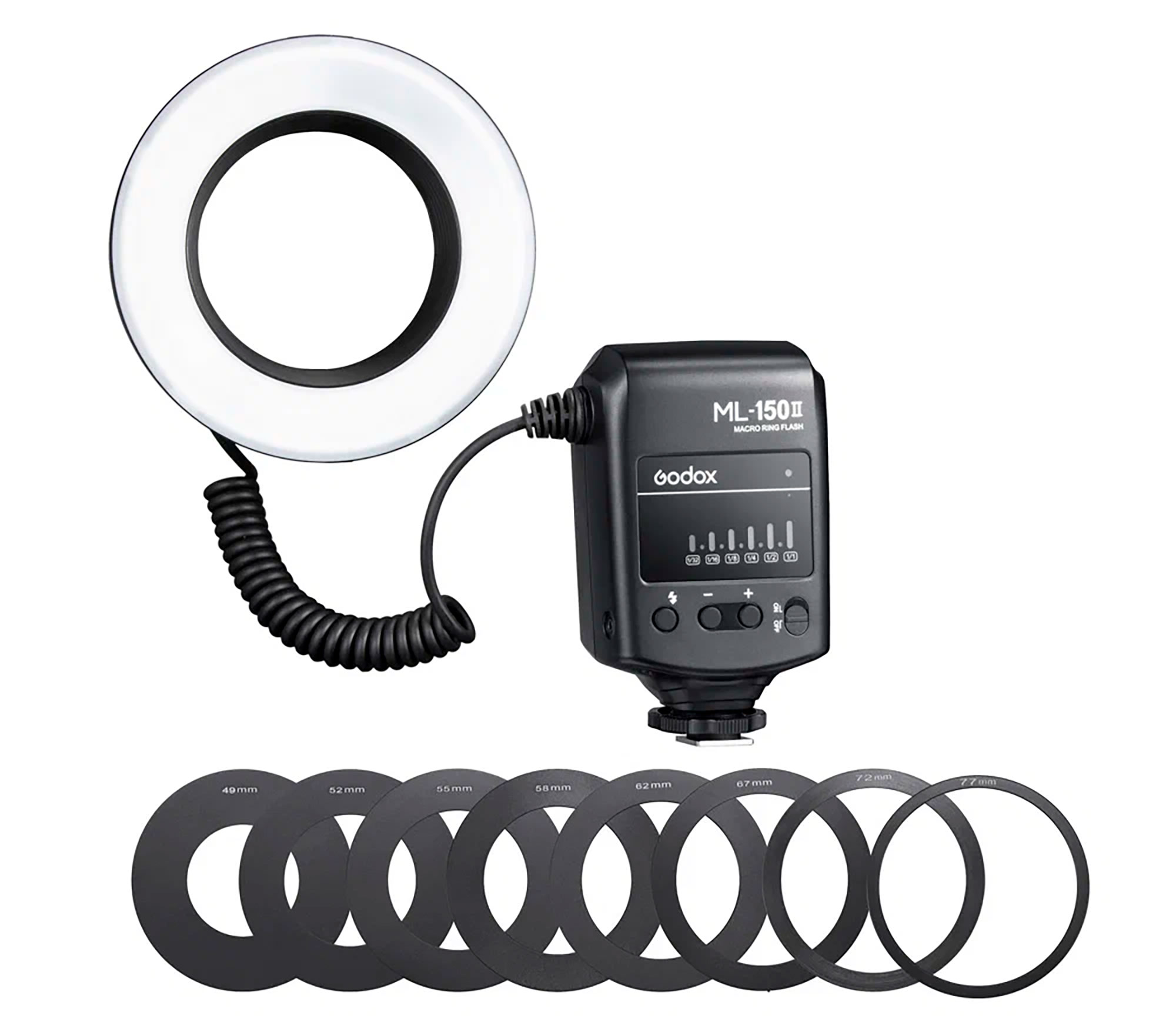 Кольцевая вспышка Godox ML-150 II, универсальная