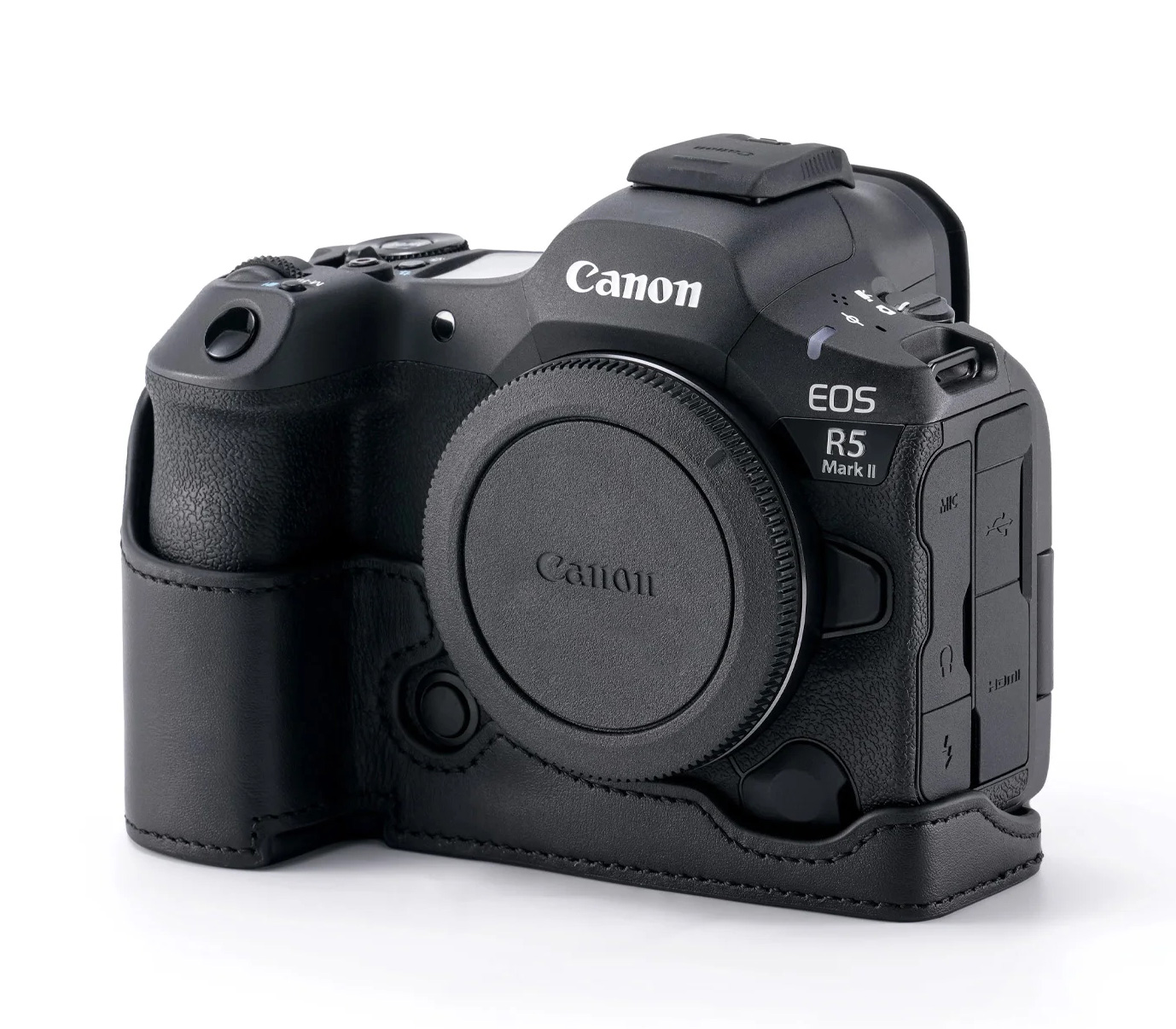 Чехол Tilta Leather Camera Case для Canon R5 Mark II, кожаный, черный