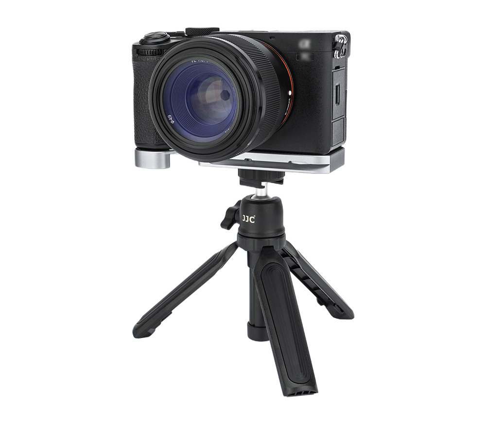 Дополнительный хват JJC HG-A7CII SILVER, для Sony A7C II, A7C R, серебристый