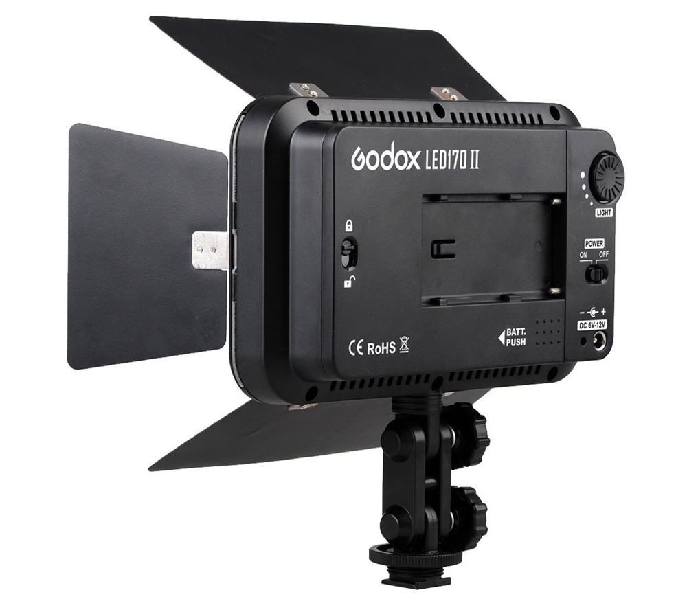 Осветитель Godox LED170 II накамерный, светодиодный, 5500 - 6500 К
