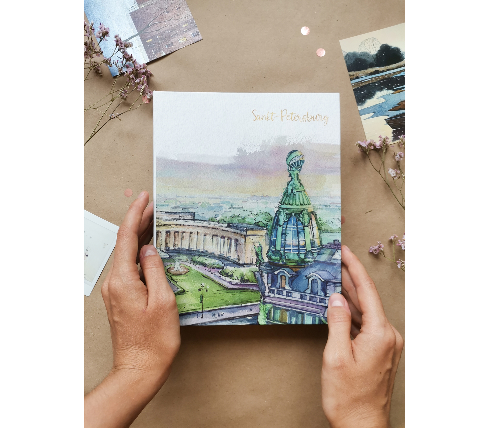 Фотоальбом Полином 200 фото 10х15 см, "SPb" Санкт-Петербург, Дом Зингера