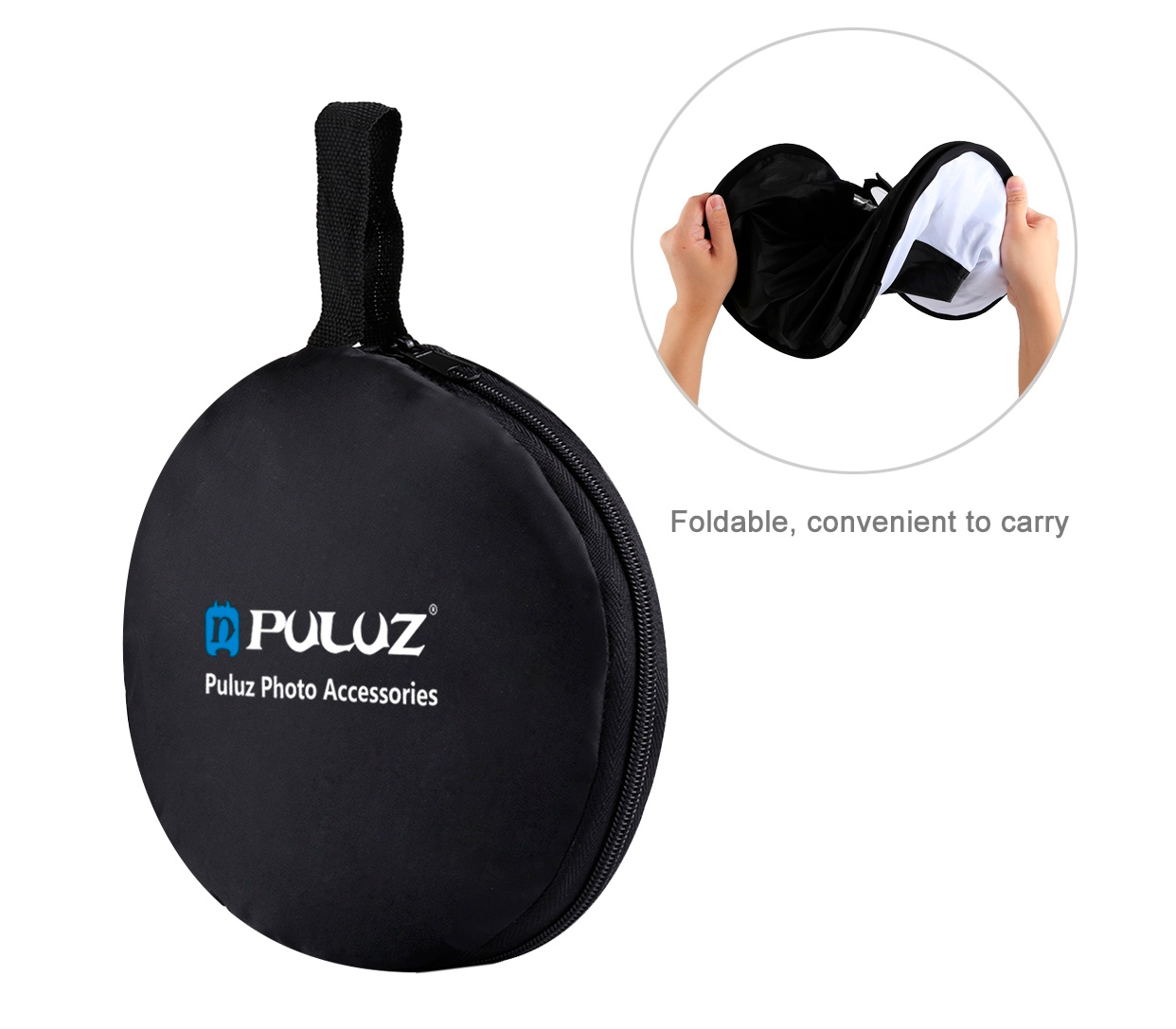 Софтбокс Puluz PU5145 кольцевой, для накамерной вспышки, 45 см