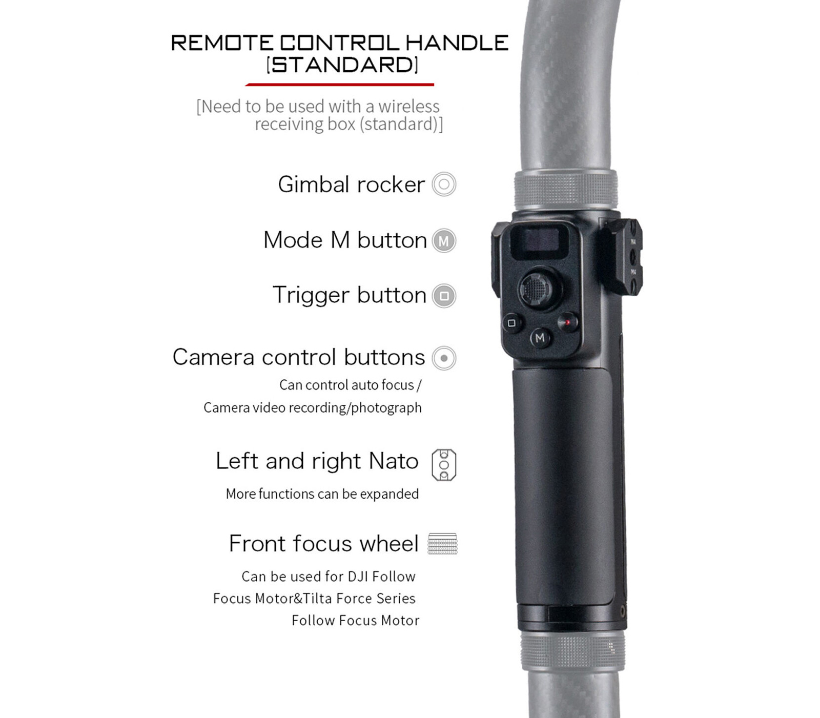 Кольцевой хват Tilta Advanced Ring Grip для DJI Ronin серии
