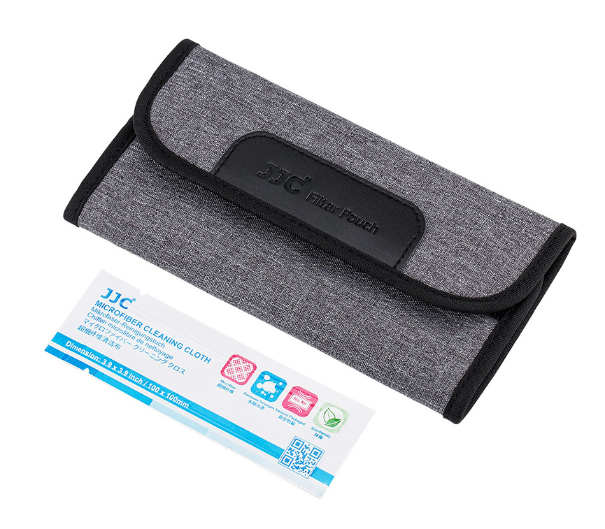 Чехол для светофильтров JJC FP-K4S, 4 фильтра до 58 мм, серый