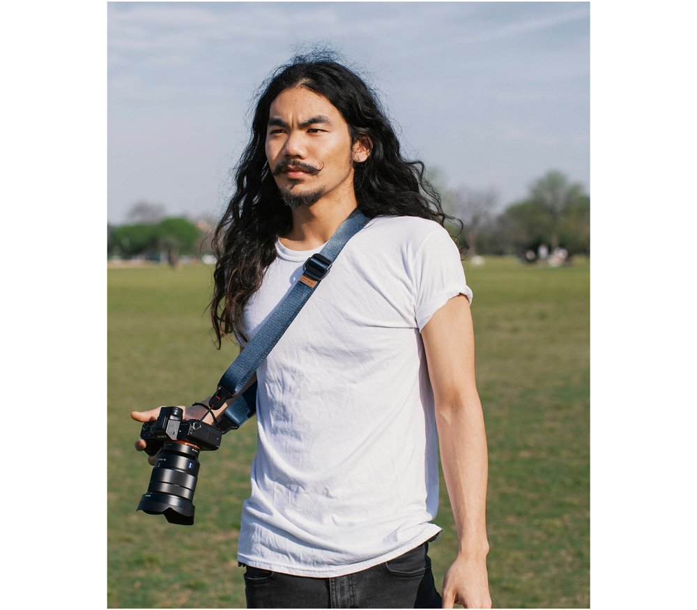 Ремень Peak Design Camera Strap Slide Lite, темно-синий (Midnight) (уцененный)