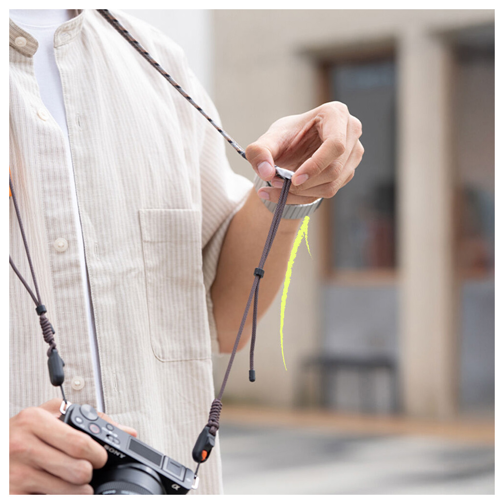 Ремень плечевой PGYTECH Camera Strap Slim Trendy, цвет: Mystic Blue