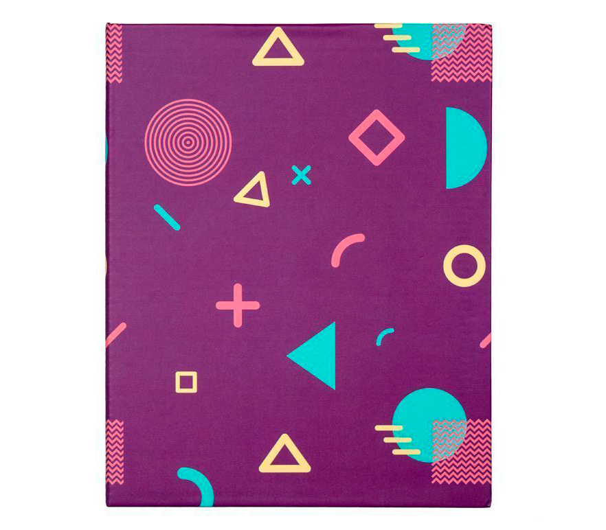 Фотоальбом Мирам 10x15 см 200 фото, геометрия, фиолетовый