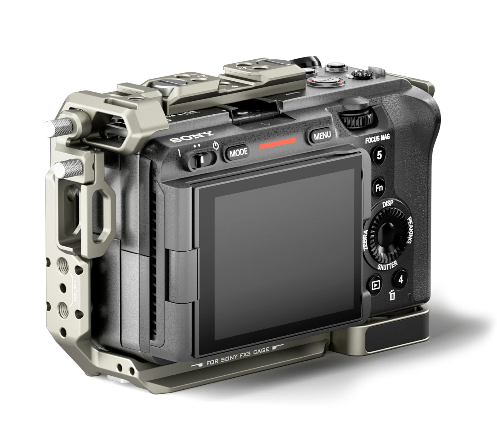 Клетка Tilta Full Camera Cage V2 для Sony FX3 / FX30, титаново-серая